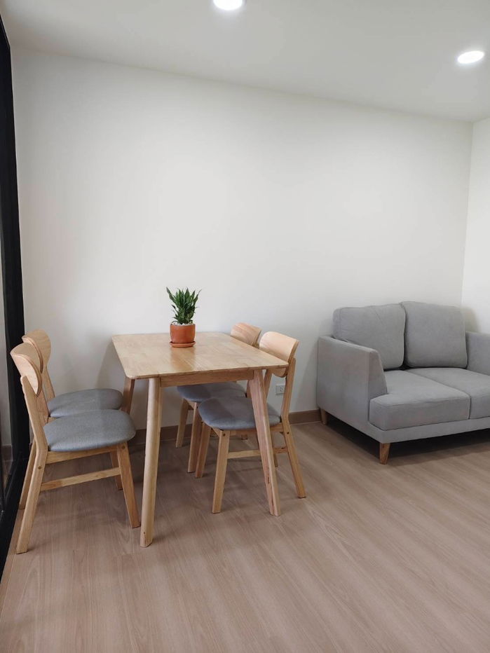 รูป ให้เช่าคอนโดเพลิน เพลิน เจน วายด์ รังสิต-คลองหลวง 34 ตร.ม.ห้องใหม่ เฟอร์ครบ มีเครื่องซักอบผ้า ใกล้ ม.กรุงเทพ (TR1206) - รูปที่ 5/9