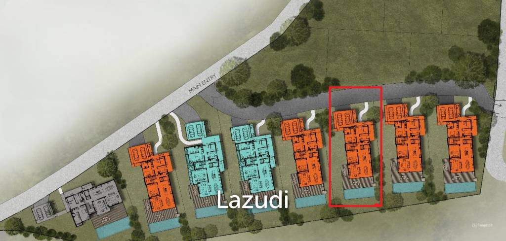 picture Only selling the land 809.27 SQ.M Sansara Hua Hin Phase 2 - 2/2