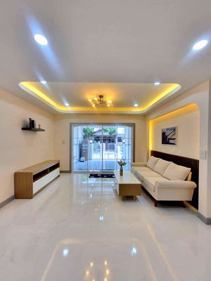 ทาวน์โฮม ถนนบางกรวย-ไทรน้อย : ฟรีโอน! ทาวน์เฮ้าส์ 2 ชั้น นันทิชา 4 ไทรน้อย | ตกแต่งใหม่! แถมเฟอร์ฯ/เครื่องครัวครบ | 1.49 ลบ.