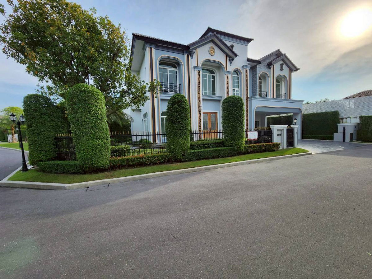 รูป ขายบ้านเดี่ยวหรู เดอะแกรนด์ ปิ่นเกล้า ติด ถ.พระบรม แบบบ้านใหม่ 4ห้องนอน พร้อมสระ 4-5จอด แปลงส่วนตัว จาก 29.9mb เหลือเพียง 24.5 mb!!  - รูปที่ 3/33