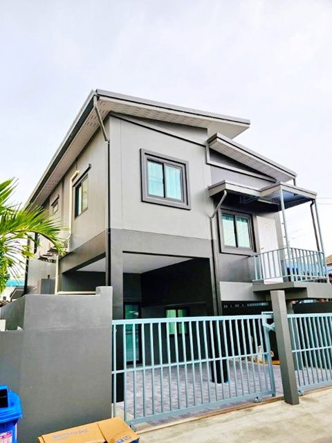 รูป MRT ศรีด่าน 900 ม. 4 นอน แจส เออเบิร์น ศรีนครินทร์ 1 กม.ให้เช่าบ้านเดี่ยว บ้านใหม่ 2 ชั้น พร้อมเฟอร์ฯ - รูปที่ 1/8