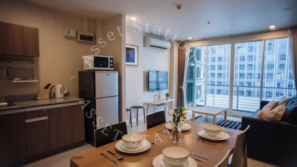 รูป ให้เช่า! Wish @Samyan ห้องใหญ่นอนได้หลายคน ใกล้จุฬา MRT สามย่าน 2นอน2น้ำ - รูปที่ 6/11