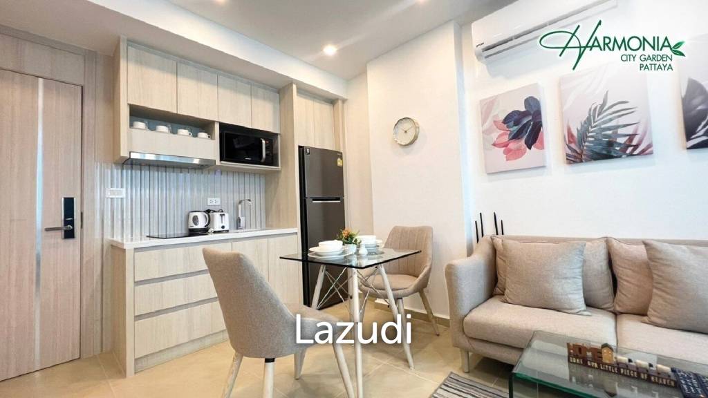 picture 1 Bed 1 Bath 25 SQ.M Harmonia City Garden - 3/6