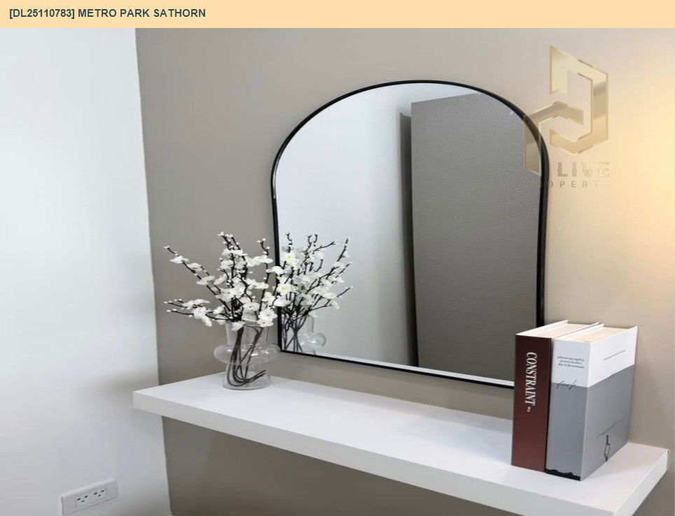 picture DL25110783 Condo for sale, Metro Park Sathorn near BTS Wutthakat, ready to move in, call urgently 0638692663 LineID @162cjixi - 8/10