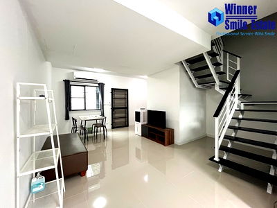 ทาวน์โฮมให้เช่า : เช่า พฤกษา 87/2 ศรีนครินทร์ หนามแดง บ้านสวยใกล้เมกาบางนา แอร์ทุกห้องเฟอร์ฯ ครบ น่าอยู่