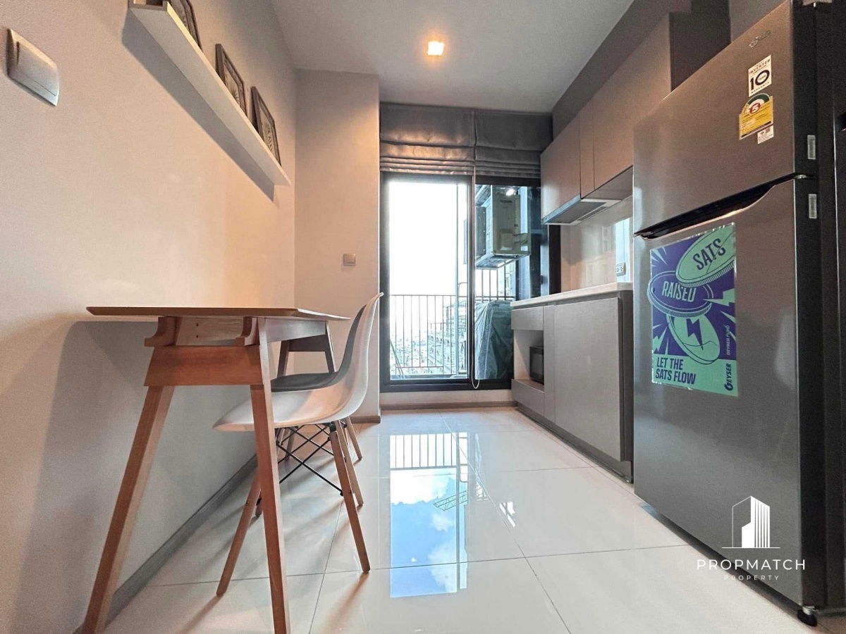 รูป ✨Flash Deal ✨ Life Asoke-Rama 9 ( 1Bed 1Bath 33SQM.) แต่งครบพร้อมอยู่ !! เพียง 23,000 บาทต่อเดือน Tel.0981315848 @propmatch - รูปที่ 8/9
