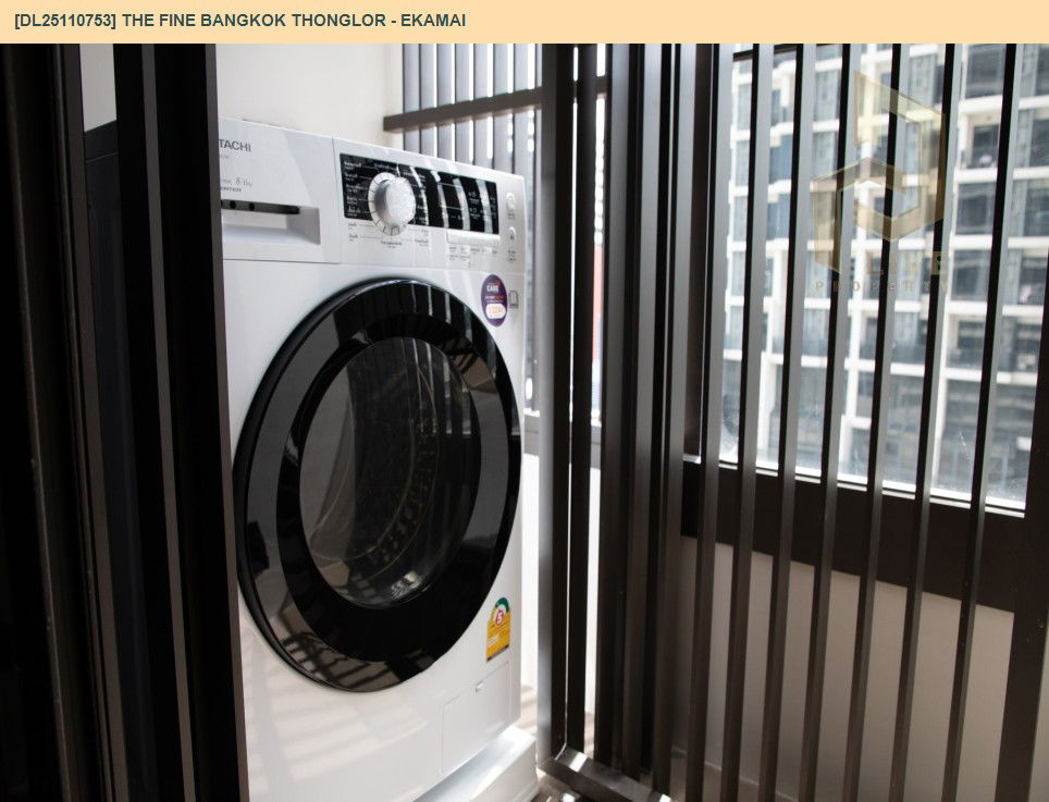 picture DL25110753 Condo for rent, The FINE Bangkok Thonglor - Ekamai near BTS Ekkamai, ready to move in, call urgently 0638692663 LineID @655ebbvc - 11/11