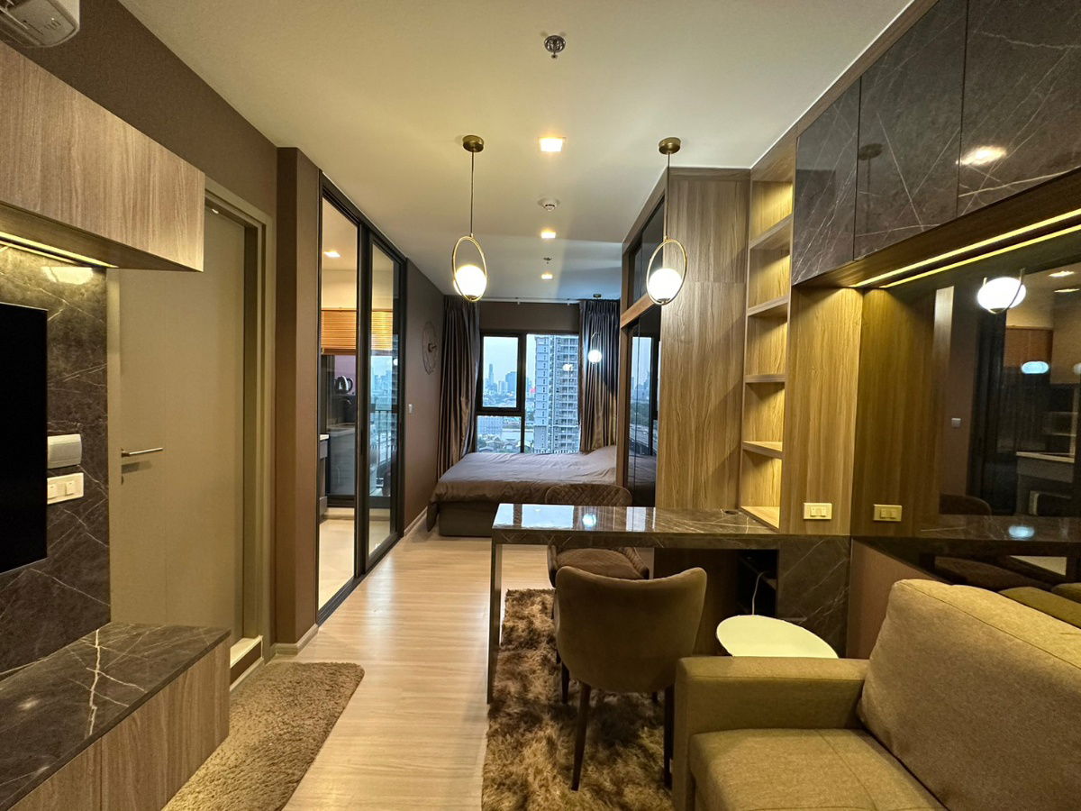 picture Life Asoke Hype | Price 19,500 baht | Beautiful room, great view, fully furnished, ready to move in December 2025 - 12/19