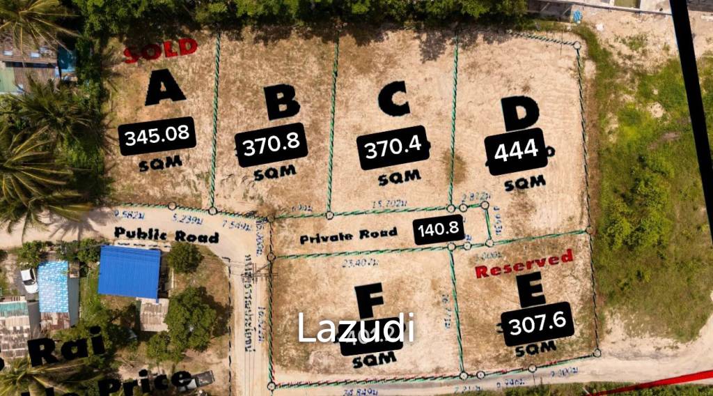 รูป Prime 401.2 sqm Land in Lamai – Close to International Schools - รูปที่ 5/7