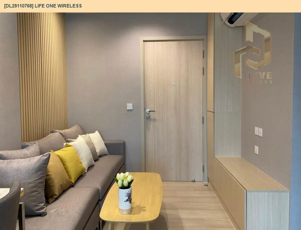 picture DL25110768 Condo for rent, Life One Wireless near BTS Ploen Chit, ready to move in, call urgently 0638692663 LineID @162cjixi - 2/11