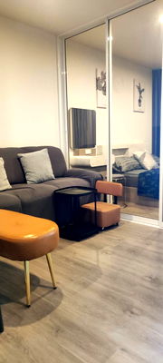 คอนโดให้เช่า : 🚩🚩🚩ห้องใหม่กิ๊ก ให้เช่าคอนโดรีเจ้นท์โฮมบางนา ตึกดีชั้น 23ขนาด 28 ตรม. เฟอร์ครบพร้อมอยู่มีเครื่องซักผ้าฝาหน้า