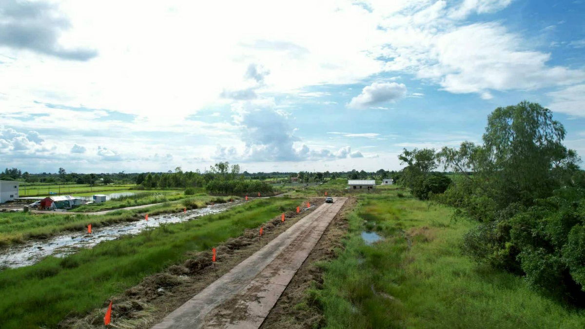 picture Baan Suan Kasem Khlong 9, Bueng Bon 15/1, 3-phase electricity, water,concrete road,8 m2 100 sq m3.9 baht from Rangsit-Nakhon Nayok Road6.5 gm - 5/15