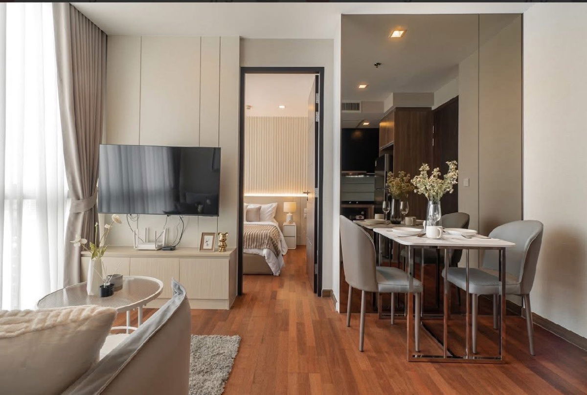 picture 1 bedroom, 1 bathroom, 35 sqm., 8th floor, city view, 18,000 baht/month Wish Signature Midtown Siam, near BTS Ratchathewi, only 300 meters. - 9/9