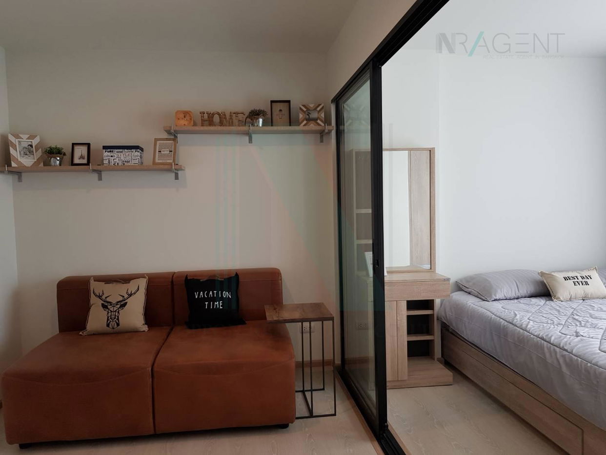 รูป ให้เช่า ดิ เอ็กซ์เซล กรูฟ ลาซาล 52 1ห้องนอน ชั้น4 ใกล้ BTS แบริ่ง - รูปที่ 1/8