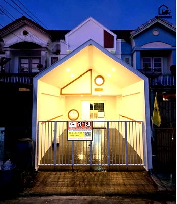 ทาวน์โฮม วิทยาลัยเทคนิคสมุทรปราการ :  หมู่บ้าน เมฆฟ้าวิลล์ ซอยบางปู 58 