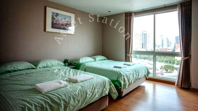 Condos for rent MRT Sam Yan : For rent! Wish @Samyan, large room, can accommodate many people, near Chula, MRT Samyan, 2 bedrooms, 2 bathrooms