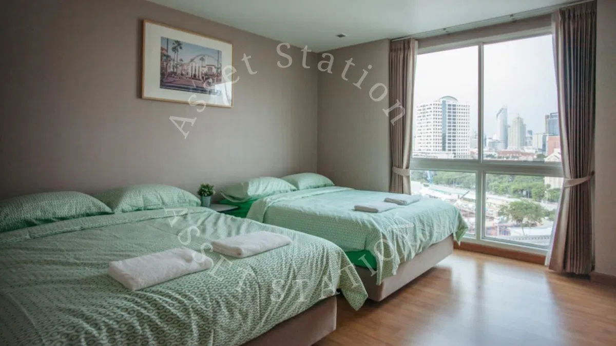 รูป ให้เช่า! Wish @Samyan ห้องใหญ่นอนได้หลายคน ใกล้จุฬา MRT สามย่าน 2นอน2น้ำ - รูปที่ 1/11