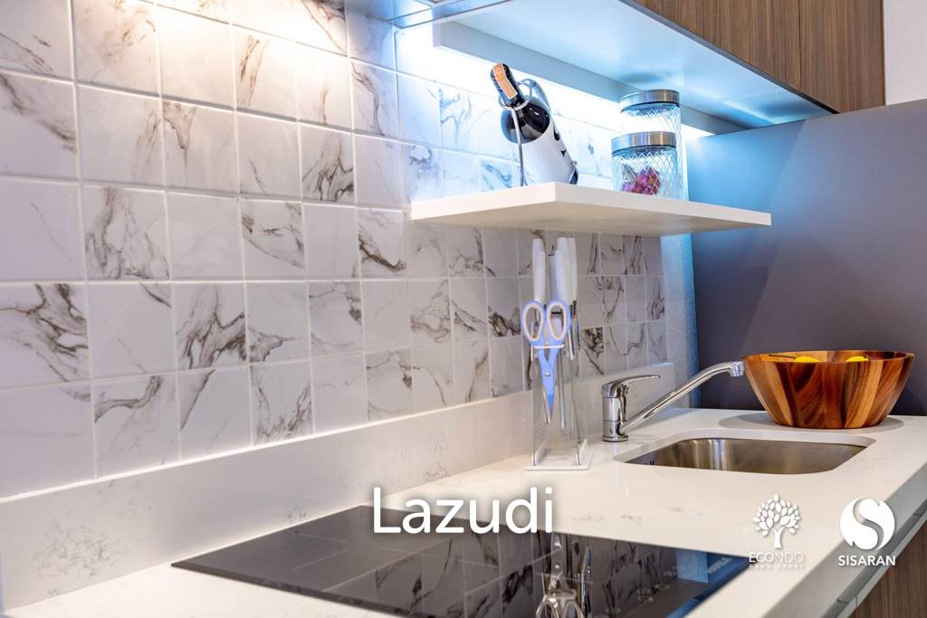 รูป 1 Bed 1 Bath 33.58 SQ.M ECOndo Bang Saray - รูปที่ 9/19