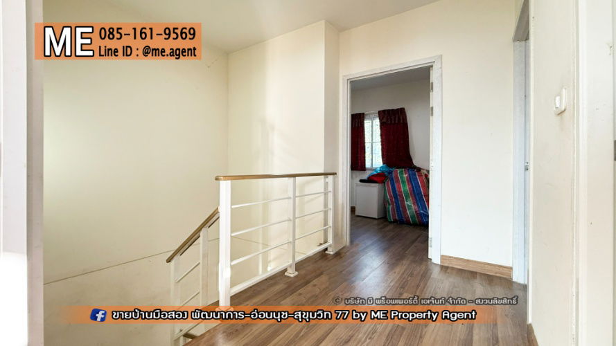 รูป ขาย ทาวน์เฮ้าส์ 2 ชั้น วิลเลตไลท์ พัฒนาการ 38 ราคาถูกสุดในโครงการ ใกล้เอกมัย-ทองหล่อ-สุขุมวิท โทร 064-954-9619 (TF54-17) - รูปที่ 17/21