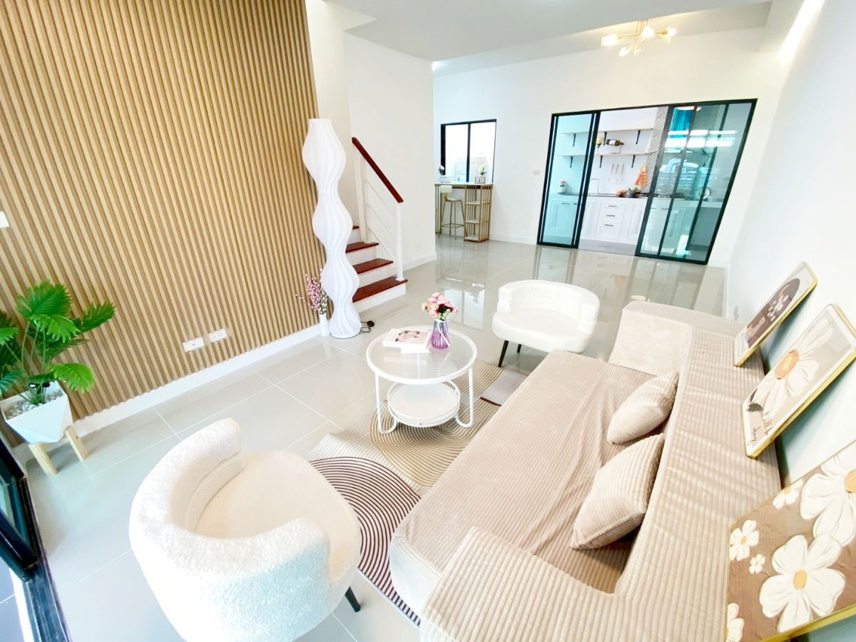 รูป ทาวน์เฮ้าส์ รีโนเวทใหม่ ทำเลดี ใกล้รถไฟฟ้า 2สาย สีชมพูและสีเขียว ม.เดอะคอนเนค 28 วัชรพล - เพิ่มสิน สายไหม - รูปที่ 7/17