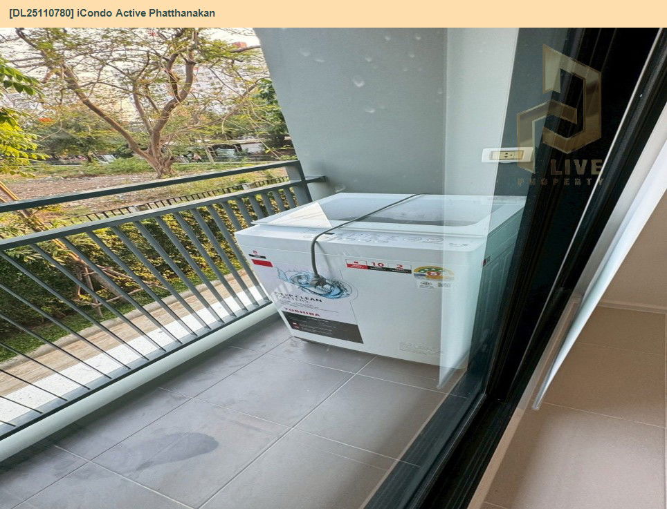 picture DL25110780 Condo for rent, iCondo Active Phatthanakan near ARL Hua Mak, ready to move in, call urgently 0638692663 LineID @534wlwof - 11/11