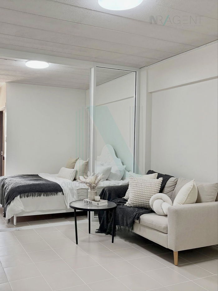 picture 🔺 For Rent Condo RATCHADA CITY CONDO Building D, Floor 8,1 bed room, Room size 28 sqm - 2/8