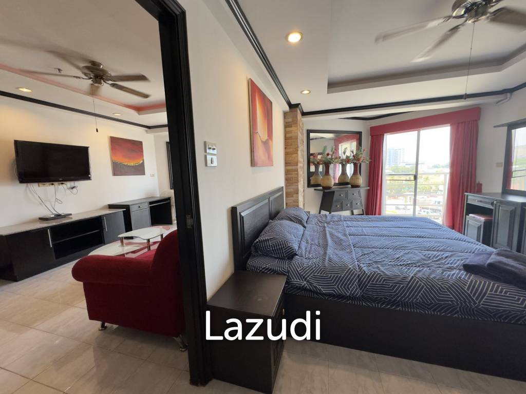 รูป 1 Bed 2 Bath 60 SQ.M. Jomtien Beach Condominium - รูปที่ 4/14