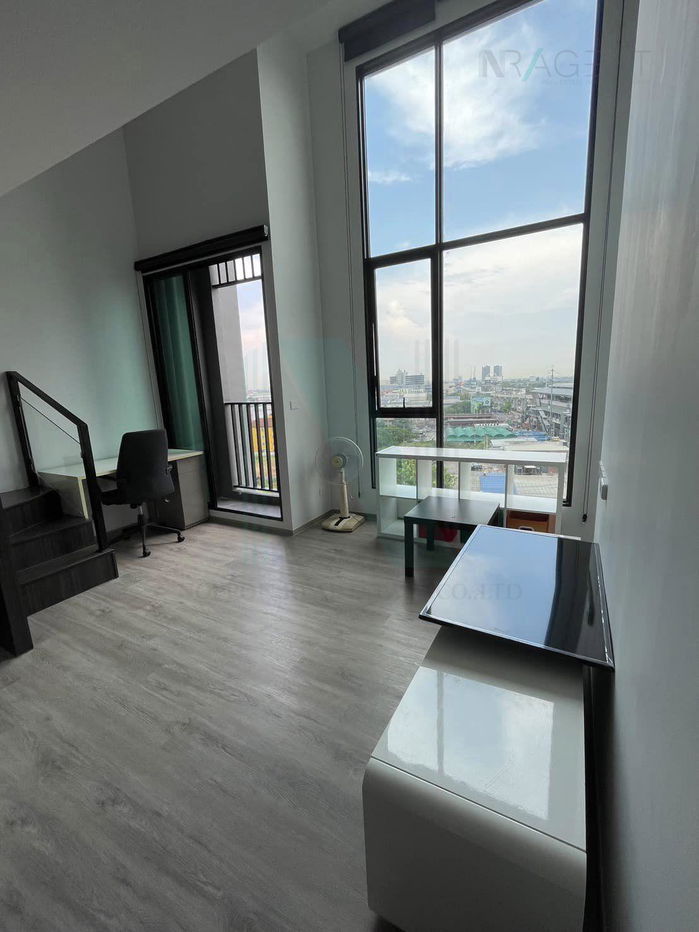 picture For rent condo THE ORIGIN PLUG & PLAY RAMINTRA Building A, Floor 8,Duplex, Room size 27 sqm - 1/8