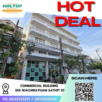 #R7867 🎉291168 Commercial building for rent in Soi Wachiratham Sathit 51