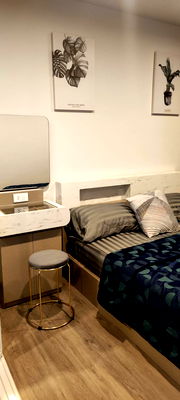 เช่าคอนโด เซ็นทรัล พลาซ่า บางนา : ห้องใหม่เอี่ยม ให้เช่าคอนโดรีเจ้นท์โฮมบางนา ตึกDชั้น 23 เฟอร์ครบ พร้อมอยู่ มีเครื่องซักผ้าฝาหน้า สนใจติดต่อ Line:Homeforu8