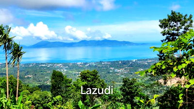 Land for sale Surat Thani : Sea View Land Development – 23 Plots of 800 sqm in Maenam Soi 5, Koh Samui