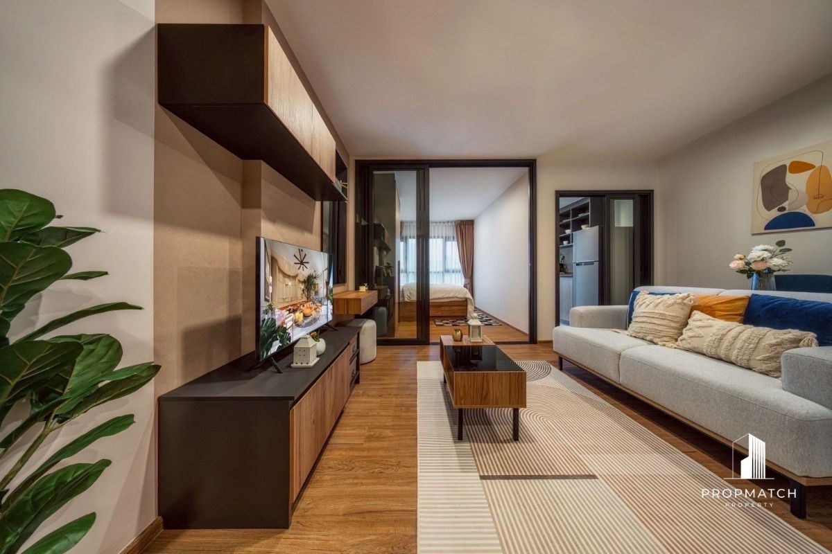 รูป ✨Flash Deal ✨ The Line Vibe ( 1Bed 1Bath 32SQM.) แต่งครบพร้อมอยู่ !! เพียง 16,999 บาทต่อเดือน Tel.0981315848 @propmatch - รูปที่ 5/11