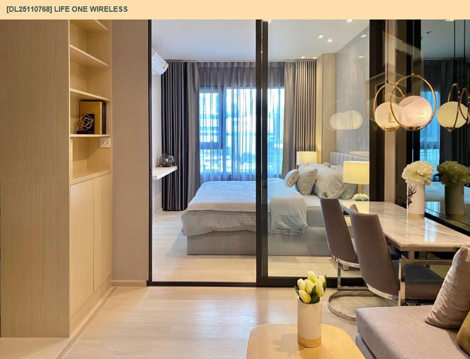 picture DL25110768 Condo for rent, Life One Wireless near BTS Ploen Chit, ready to move in, call urgently 0638692663 LineID @162cjixi - 6/11