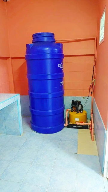 picture MRT Watcharapol 2.8 km. 2-story townhouse for rent 2 bed 2 bath 8,499 B-M. Freshly painted beautiful - 6/8