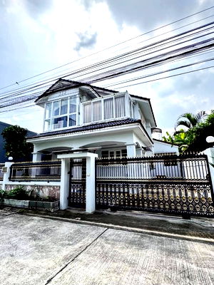 Houses for rent Lat Phrao 18 : Renting a single house in Ladprao Wanghin Soi 18 There are 3 bedrooms and 3 bathrooms near Chokchai Si Wang Hin 