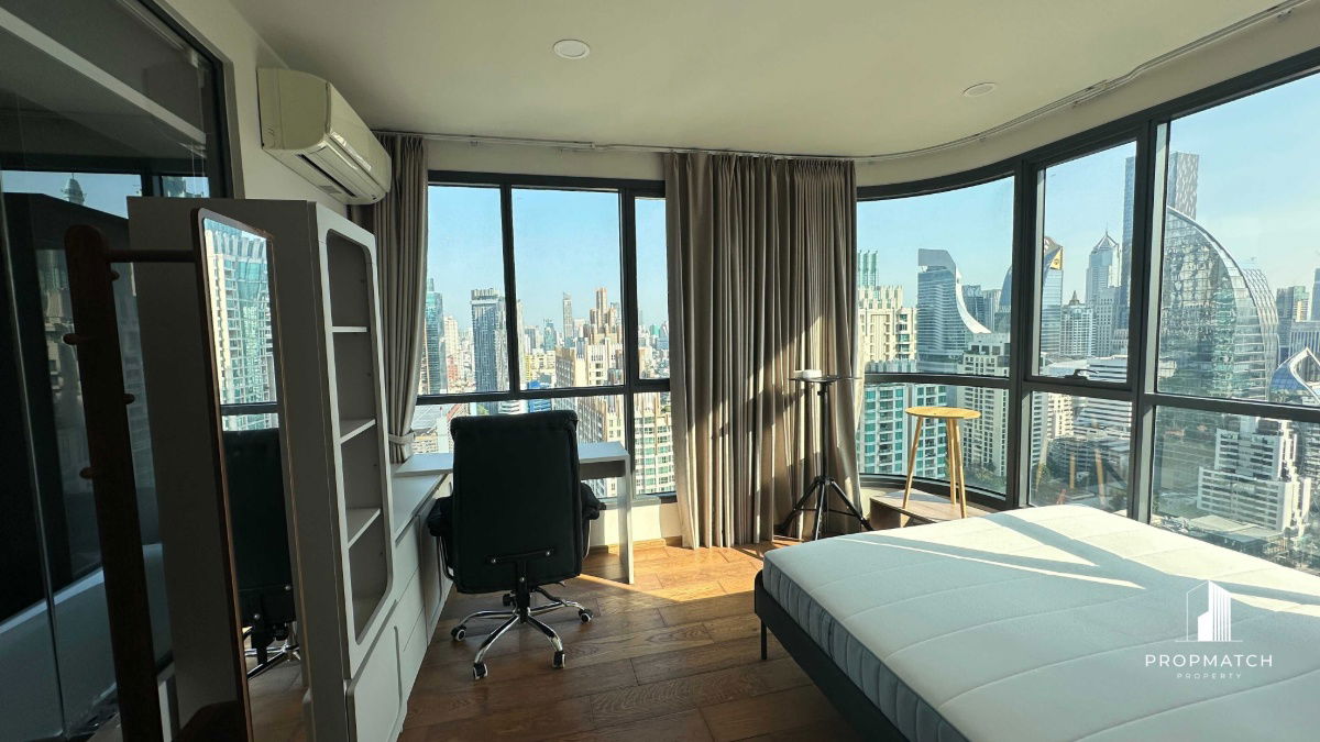 รูป PM006533✨Flash Deal ✨ Q Chidlom ( 2Bed 2Bath 65SQM.) แต่งครบพร้อมอยู่ !! เพียง 48,000 บาทต่อเดือน Tel.0981315848 @propmatch - รูปที่ 2/9