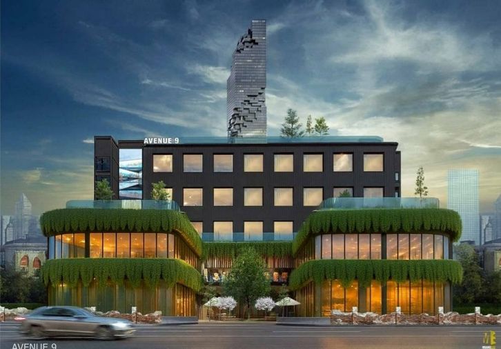 ให้เช่าพื้นที่ร้านค้า AVENUE 9 Community Space & Hotel ถนนสีลม และสีลมซอย 9 ชั้น 1 และ ขั้น 2 เริ่ม ตารางเมตรละ 1,200 บาท*/เดือน 