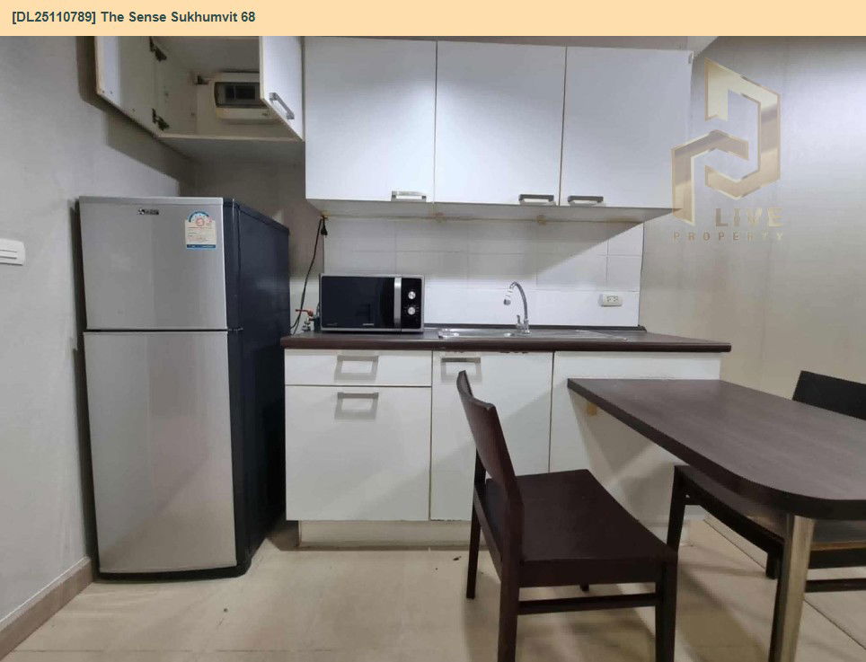 picture DL25110789 Condo for sale, The Sense Sukhumvit 68 near BTS Udom Suk, ready to move in, call urgently 0638692663 LineID @534wlwof - 6/13