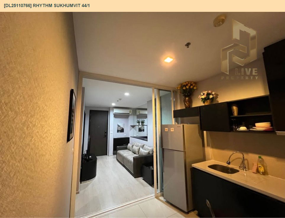 picture DL25110766 Condo for rent, Rhythm Sukhumvit 44/1 near BTS Phra Khanong, ready to move in, call urgently 0638692663 LineID @534wlwof - 6/6