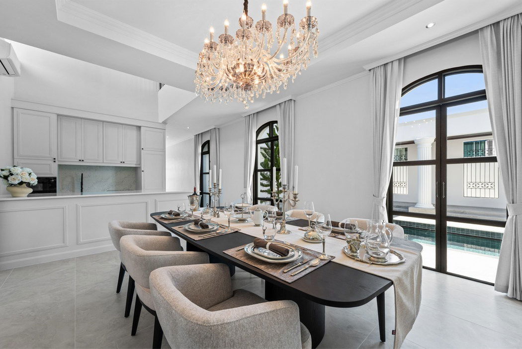 picture Call : 080-979-8999 Luxury Pool Villa 100 sq.wa, Soi Nakniwat 41 Lat Phrao, near Sky Train Yellow Line Lat Phrao 71 Station - 6/13