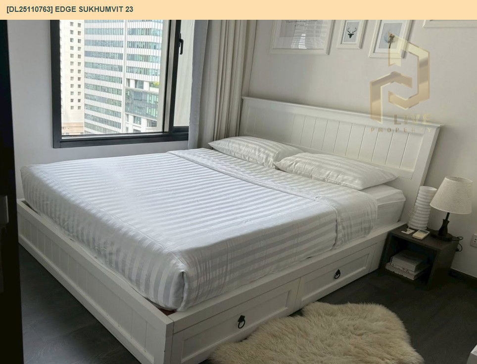 picture DL25110763 Condo for rent, Edge Sukhumvit 23 near BTS Asok, ready to move in, call urgently 0638692663 LineID @897iyzll - 3/8