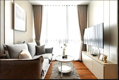 เช่าคอนโด เดอะ มาร์เก็ต แบงคอก : 35 ตร.ม ชั้น 18  One bedroom เดินไปพารากอน400เมตร BTSพญาไท ลิฟต์ส่วนตัว private lift@Wish Signature