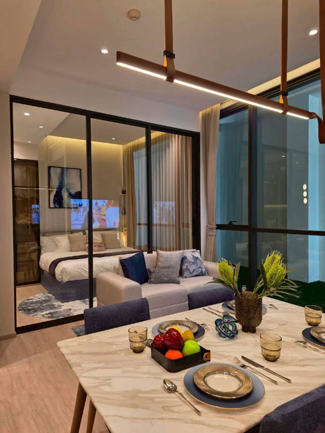 รูป ขายคอนโด โครงการใหม่ วันซ์ วงศ์อมาตย์ ทำเลทอง ตรงข้ามศูนย์การค้า Terminal 21 ตึกที่สูงที่สุดในย่านพัทยา  - รูปที่ 28/30