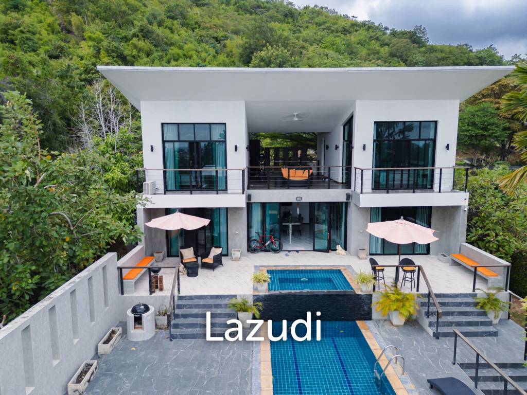 picture Luxurious 2 Storey 3 Bed Pool villa with Stunning Sea and Mountain view - 4/56