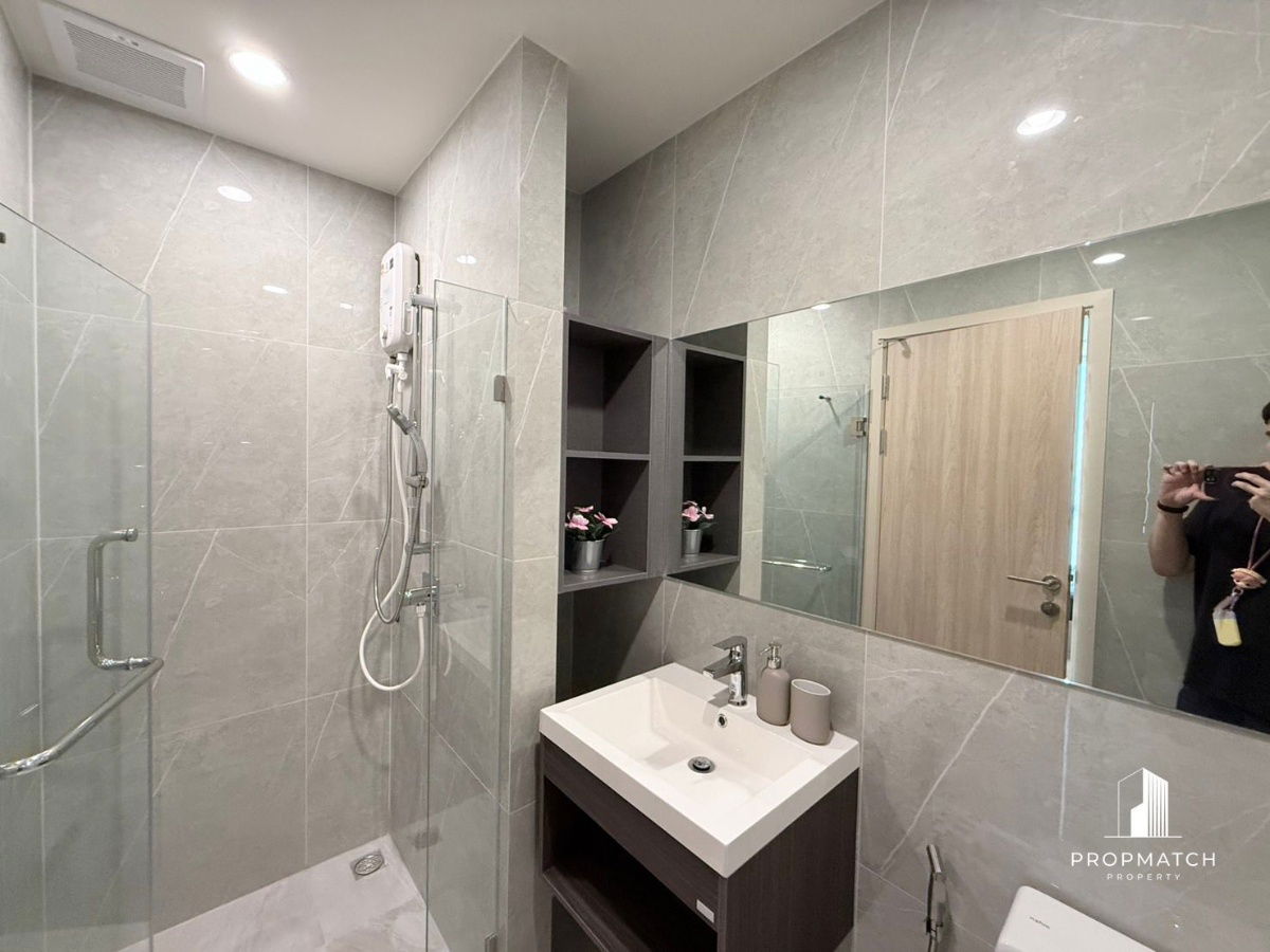 รูป PM035557✨Flash Deal ✨ Nue District R9 ( 1Bed 1Bath 33SQM.) แต่งครบพร้อมอยู่ !! เพียง 23,000 บาทต่อเดือน Tel.0981315848 @propmatch - รูปที่ 8/8