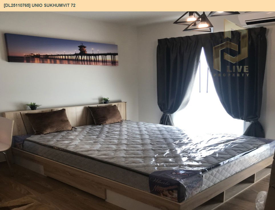 picture DL25110765 Condo for rent, UNiO Sukhumvit 72 near BTS Bearing, ready to move in, call urgently 0638692663 LineID @655ebbvc - 3/9