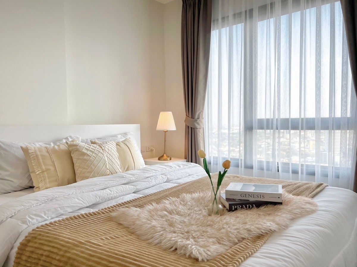 รูป ให้เช่า คอนโดริชพาร์คทริปเปิ้ลสเตชั่น ห้องวิวตึกสูง ใกล้สถานีรถไฟฟ้าหัวหมาก - รูปที่ 3/14