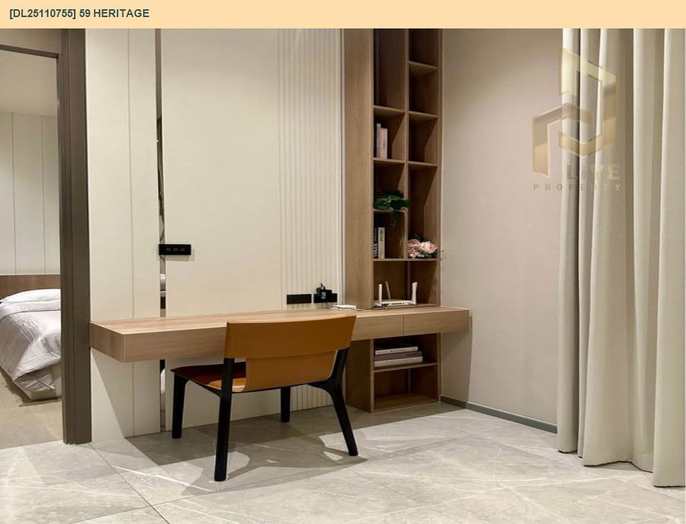 picture DL25110755 Condo for rent, 59 Heritage near BTS Thong Lo, ready to move in, call urgently 0638692663 LineID @534wlwof - 5/7