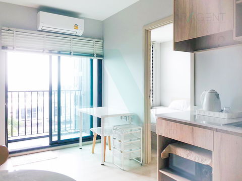 ให้เช่าคอนโด นิว โนเบิล ศรีนครินทร์-ลาซาล อาคาร 1 ชั้น 10 1 ห้องนอน ขนาด 26.00 ตรม ใกล้ MRT ศรีลาซาล