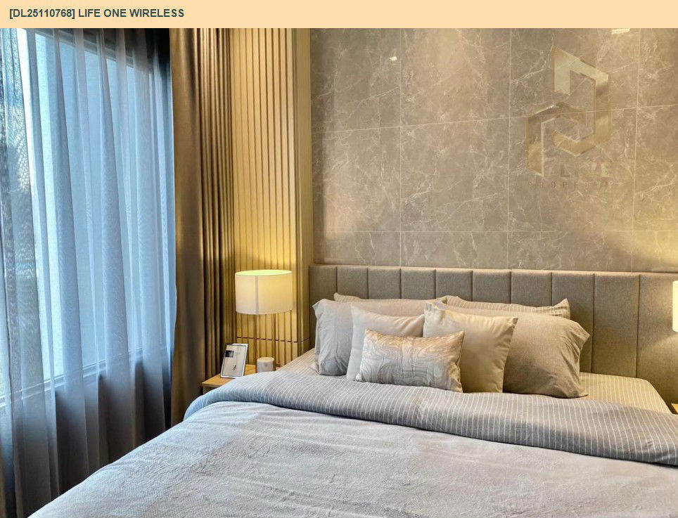 picture DL25110768 Condo for rent, Life One Wireless near BTS Ploen Chit, ready to move in, call urgently 0638692663 LineID @162cjixi - 3/11